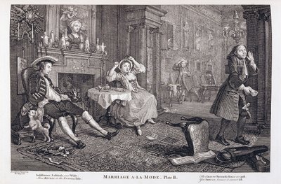 Marriage à la Mode von William Hogarth