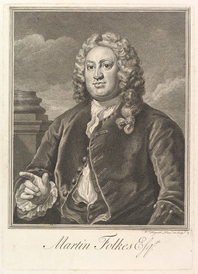 Martin Folkes von William Hogarth