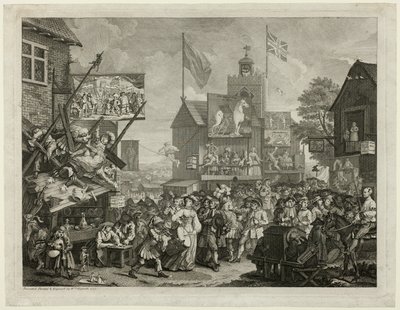 Southwark-Messe von William Hogarth