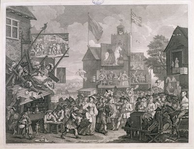 Southwark-Messe von William Hogarth