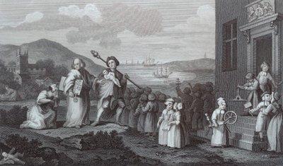 Die Findelkinder von William Hogarth