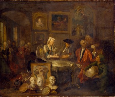 Der Ehevertrag von William Hogarth