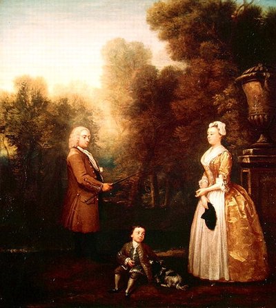 Die Familie Pascall von William Hogarth