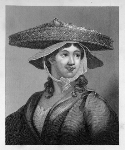 Das Garnelenmädchen von William Hogarth