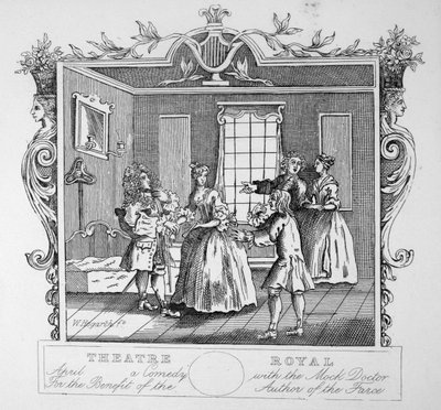Theater Royal von William Hogarth