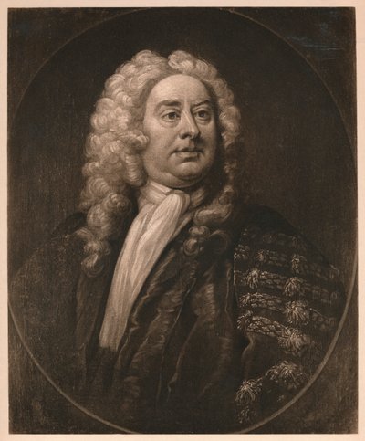 Thomas Pellet, MD, um 1725 von William Hogarth