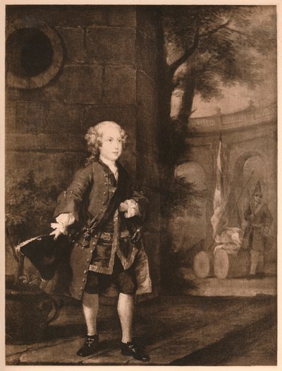 William Augustus, Herzog von Cumberland, 1732 von William Hogarth