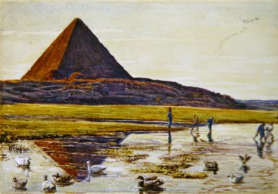 Die Große Pyramide von William Holman Hunt