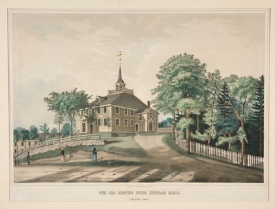 Das alte Versammlungshaus, Hingham, Mass. von William Hudson