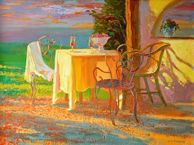 Abendterrasse, 2003 von William Ireland
