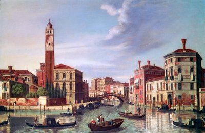 Palazzo Labia, Cannaregio-Kanal, ca. 1750-1771 von William James