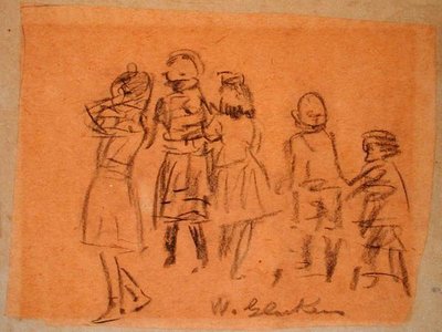 Fünf Kinder von William James Glackens
