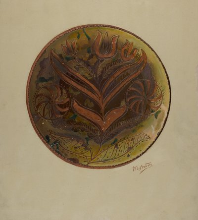 Pa. Deutscher Teller von William L Antrim