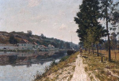 Ufer der Loing, ca. 1894-97 von William Lamb Picknell