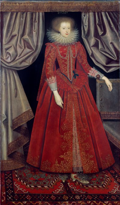 Catherine Knevet, um 1615 von William Larkin