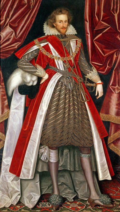 Philip Herbert, 4. Earl of Pembroke, ca. 1615 von William Larkin