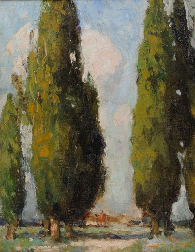 Lombardei-Pappeln von William Lee Hankey