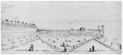 Lincolns Inn Fields, ca. 1660 von William Lodge