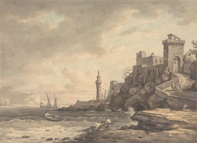 Ansicht von Livorno von William Marlow