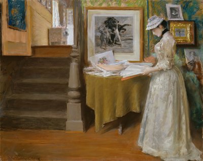 Im Atelier von William Merritt Chase