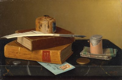 Der Bankiertisch, 1877 von William Michael Harnett