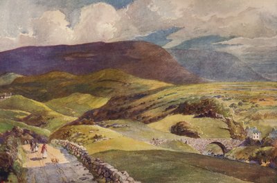 Eine Landschaft in Donegal, ca. 1915 von William Monk