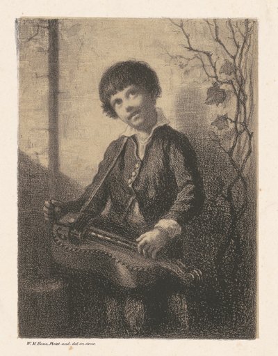 Der Drehorgeljunge von William Morris Hunt