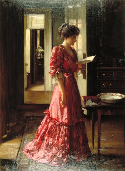 Der Brief, 1910 von William Mouat Loudan