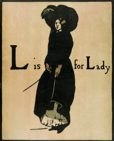 L steht für Lady von William Nicholson