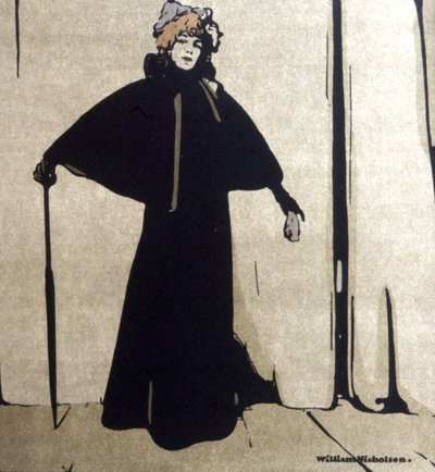 Sarah Bernhardt (1844-1923) von William Nicholson