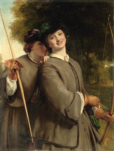 Die Bogenschützen von William Powell Frith