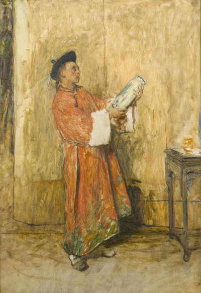 Der Kenner - Nachmittagsskizze von William Quiller Orchardson