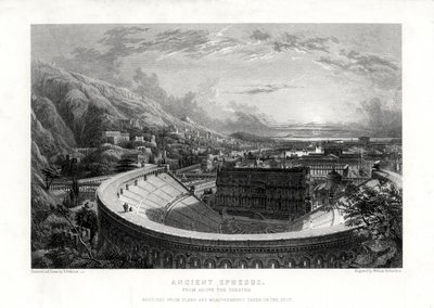 Antikes Ephesus, Türkei, 1887 von William Richardson