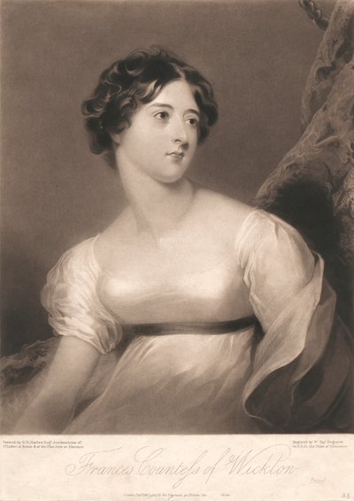 Frances Gräfin von Wicklow von William Say