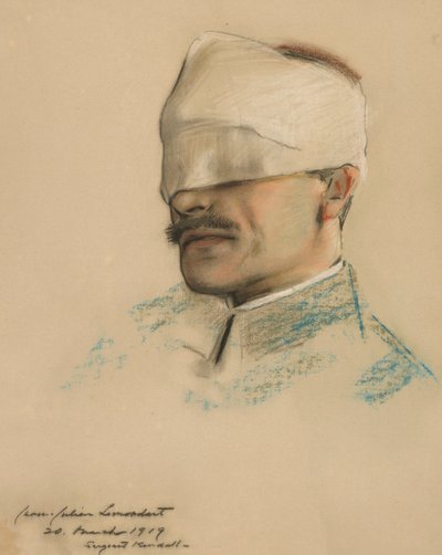 Porträt von Julien Lemordant von William Sergeant Kendall
