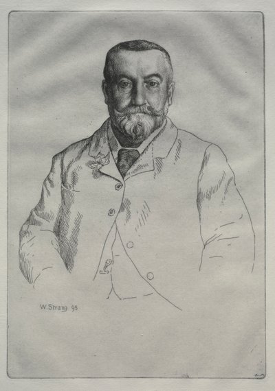 Porträt von H. Cock von William Strang