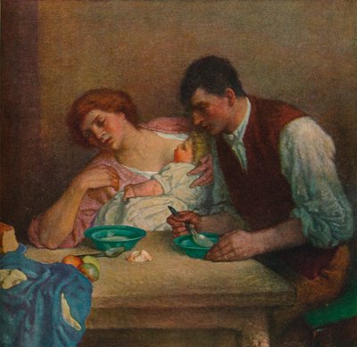 Abendessen, 1905, 1906 von William Strang