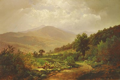 Bouquet Valley in den Adirondacks von William Trost Richards