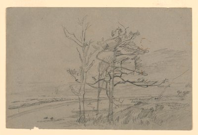 Studie einer Landschaft von William Trost Richards