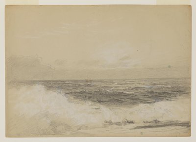 Studie von Wellen von William Trost Richards