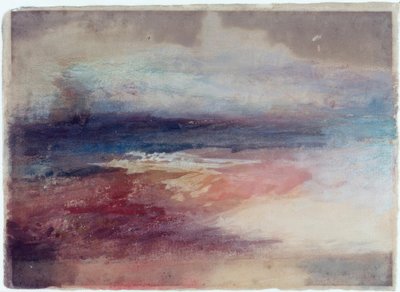 Küstenansicht bei Sonnenuntergang von Joseph Mallord William Turner