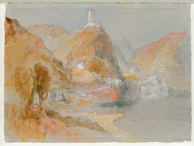 Cochem aus südlicher Richtung gesehen von Joseph Mallord William Turner