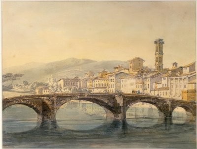 Florenz vom Arno aus von Joseph Mallord William Turner