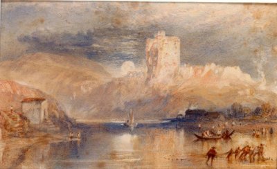 Norham Castle – Mondaufgang von Joseph Mallord William Turner