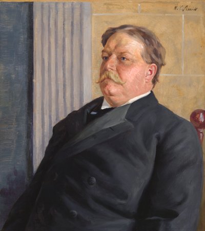William Howard Taft, um 1910 von William Valentine Schevill