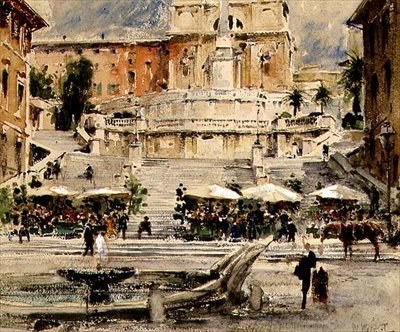 Piazza di Spagna, Rom von William Walcot