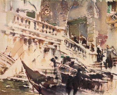 Die Rialto-Brücke, Venedig, 1920 von William Walcot