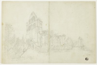 Byland Abbey, Yorkshire von William Westall
