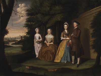 Die Familie Wiley, 1771 von William Williams