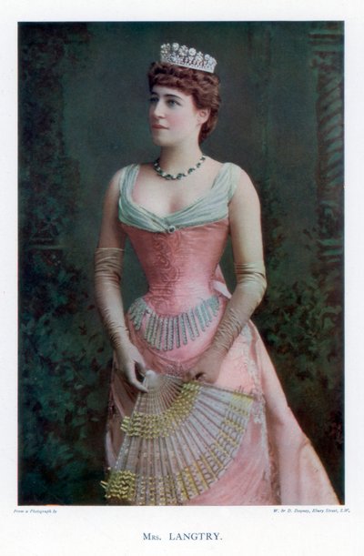 Lillie Langtry, britische Schauspielerin von William and Daniel Downey